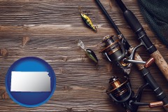 kansas fishing rods and reels